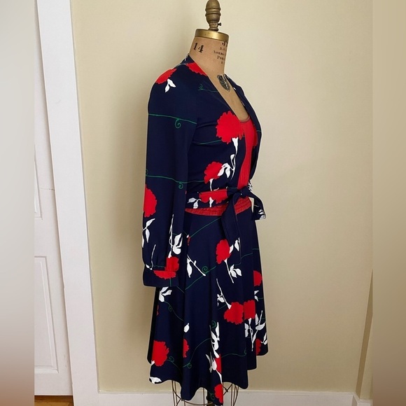 Vintage St. Gillian by Kay Unger 2 Piece Tank Dress, 1970s Mod Floral Pattern - Picture 9 of 11